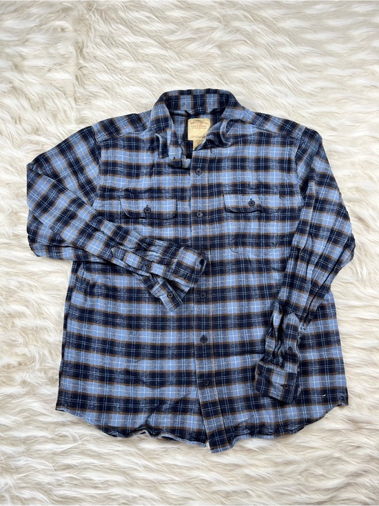 Telluride Clothing Company Other - Telluride Western Shirt Men's L Blue Plaid